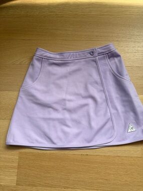 Le Coq Vintage Sportif Lavender Tennis Skirt Measured